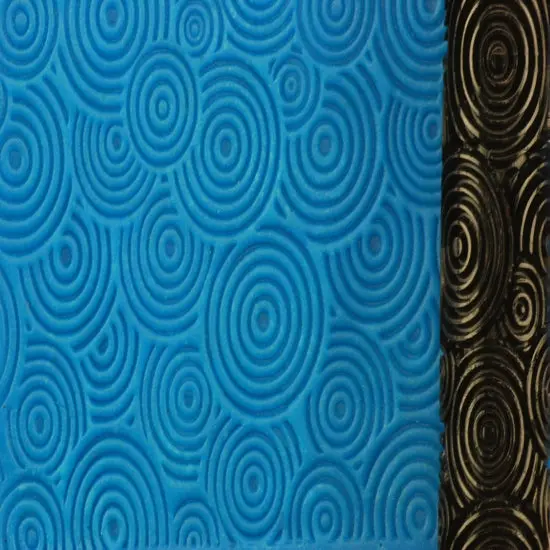 Raindrop Ripples Acrylic Clay Roller – Subtle Water-Inspired Texture For Delicate, Fluid Clay Effects 1