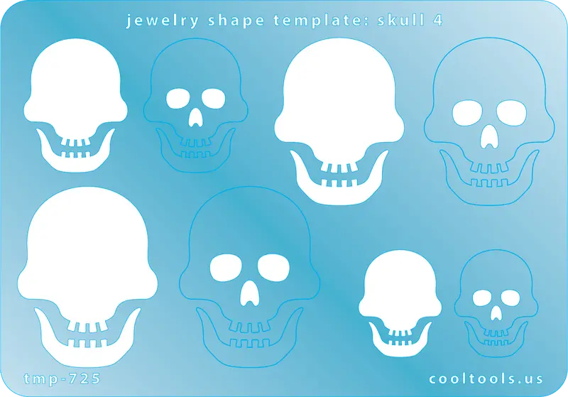 Realistic Skull Jewelry Template – Style 4 For Bold Statements 1