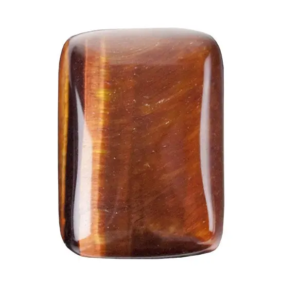 Red Tiger Eye Rectangular Cabochon Stone 1