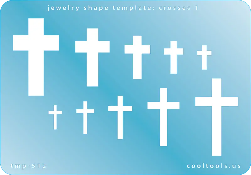 Religious Cross Jewelry Template – Style 1 1