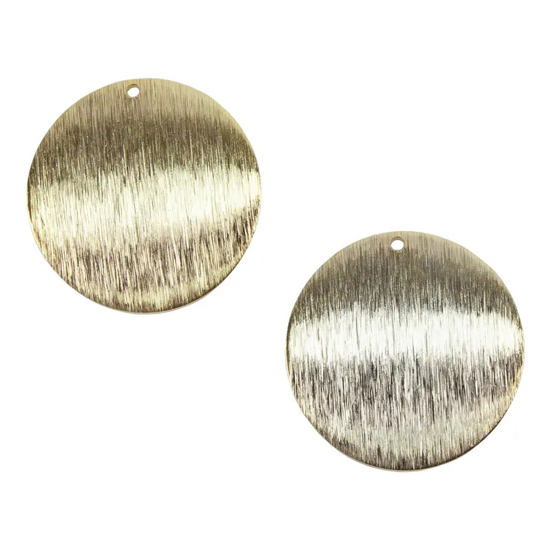 Round Brass Pendant Set (2 Pieces) 1
