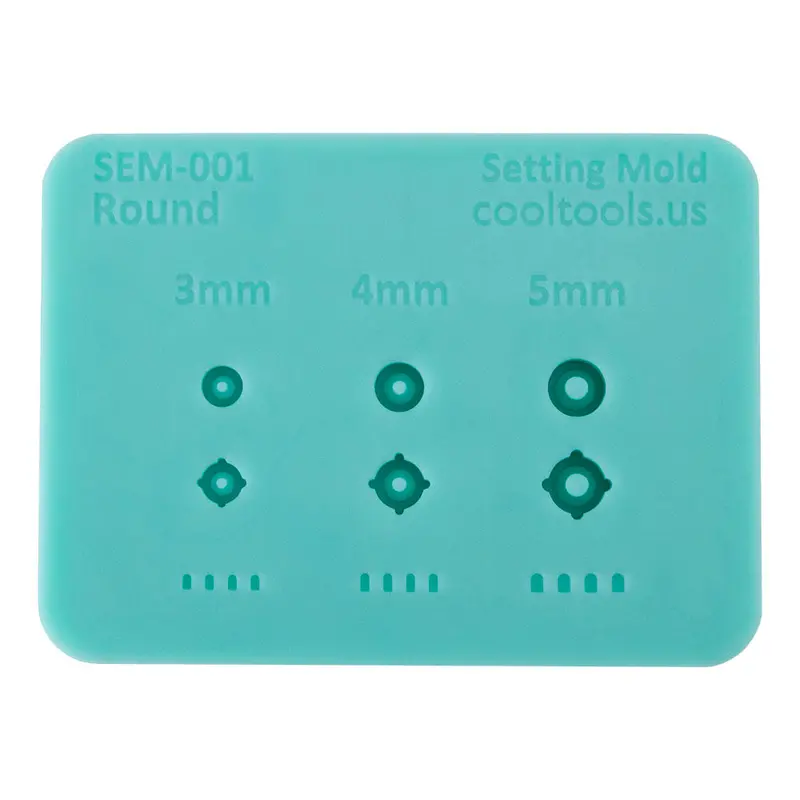 Round Jewelry Setting Mold – Precision Craft Tool 1