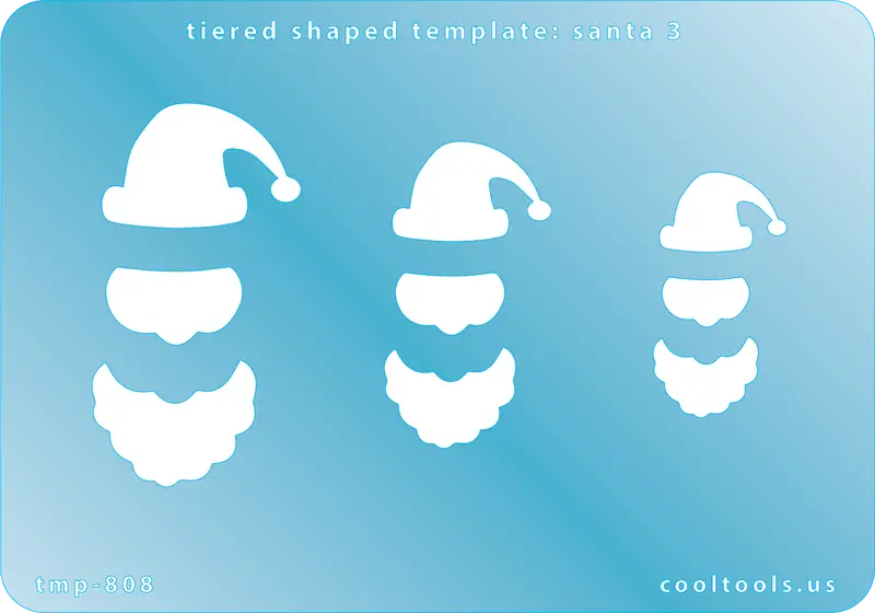 Santa Figure Tiered Shaped Template – Version 3 1