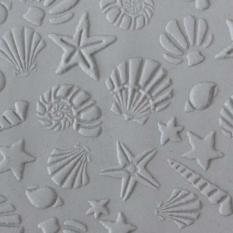 Seashell Relief Texture Tile 1