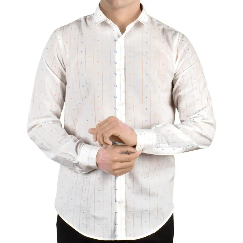 Seversk Pattern Casual Shirt – Polo República Contemporary Design 1