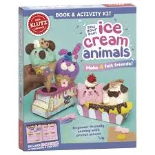 Sew-Your-Own Ice Cream Animal Plush Craft Kit 1