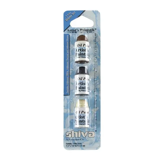 Shiva Artist Paintstik Iridescent Winter Set – 3-Color Mini Assortment 1