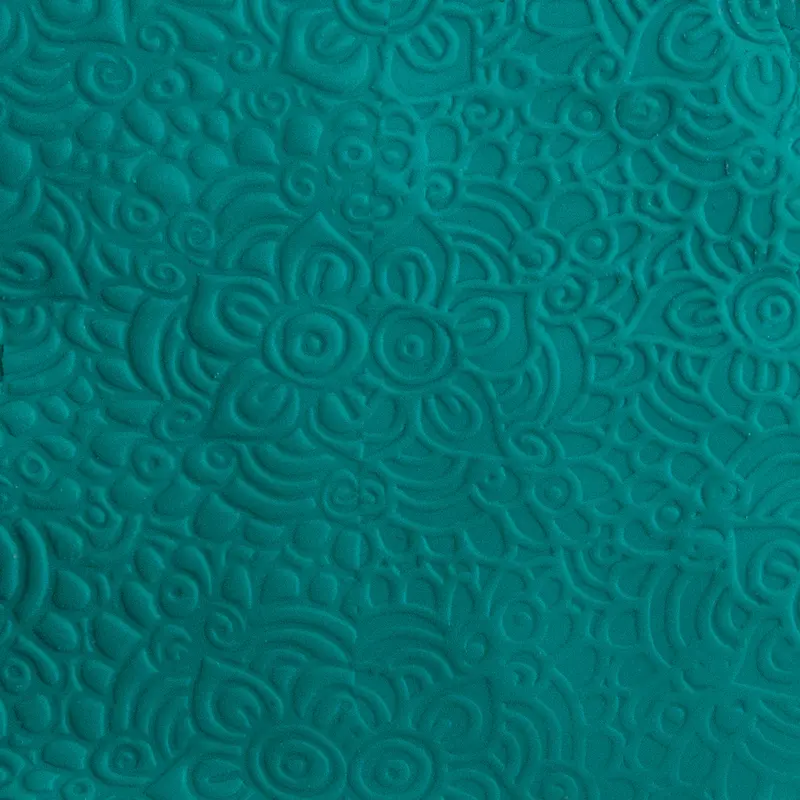 Shruti Dev Textured Mat: Floral Dreams Design 1