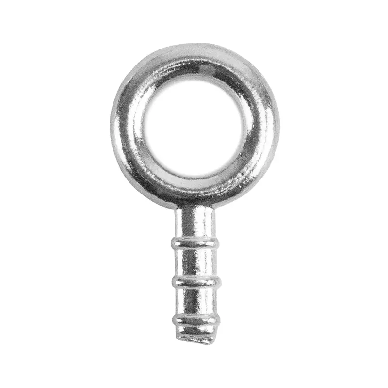 Silver Embeddable Eyelet Setting For Custom Jewelry 1