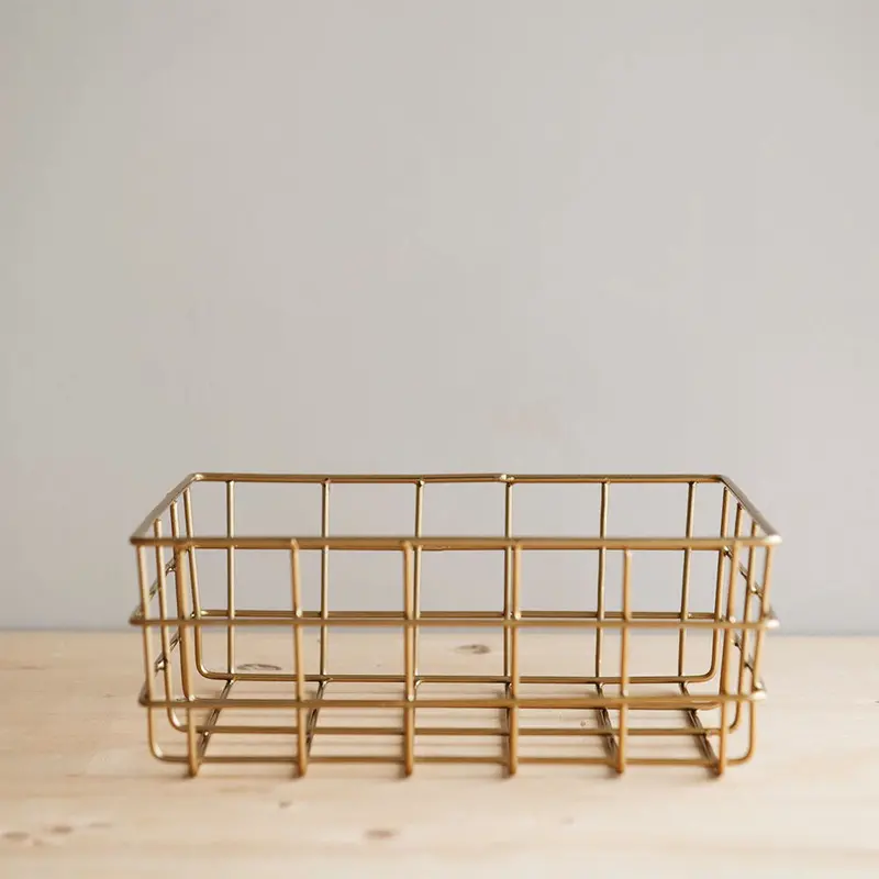 Slim Wire Pantry Organizer Basket 1