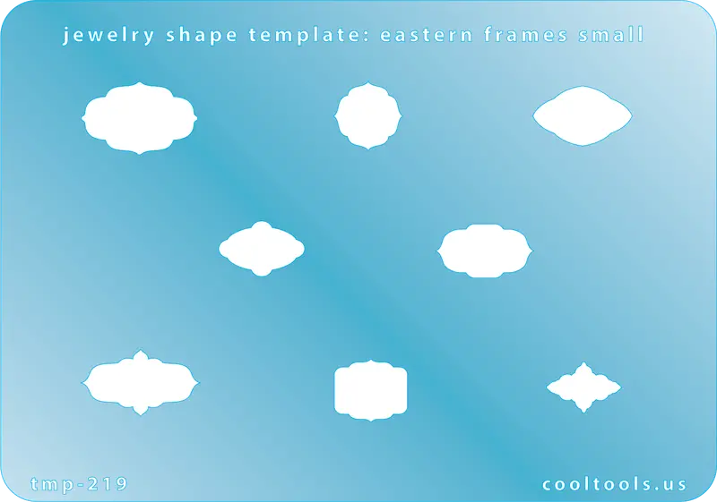Small Eastern-Style Frame Template – Delicate Detailing Option 1