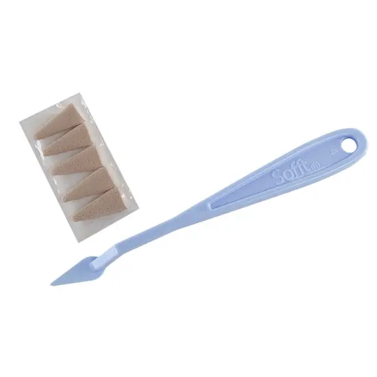 Sofft #4 Pointed Clay Modeling Knife With Protective Cover 1