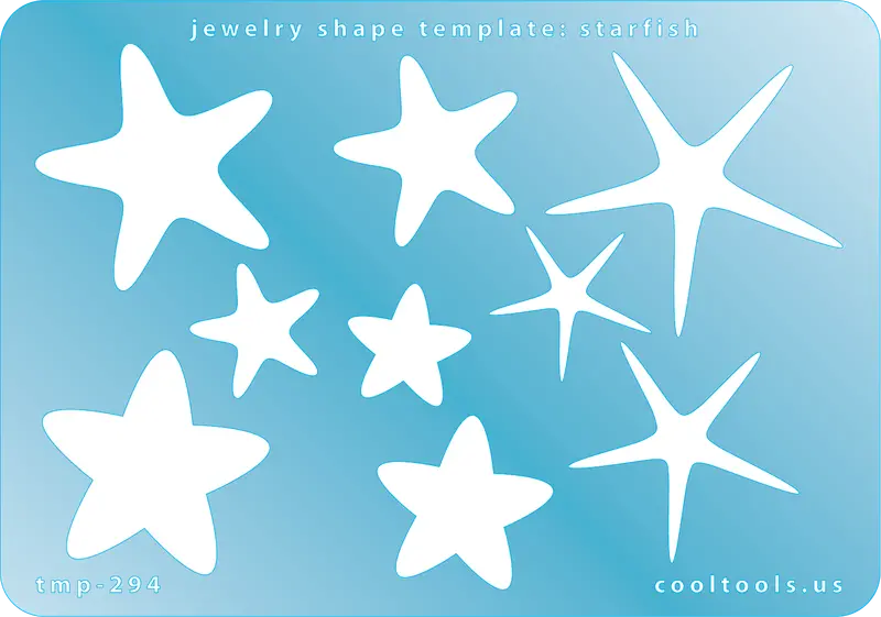 Starfish Jewelry Template For Beach-Inspired Accessories 1