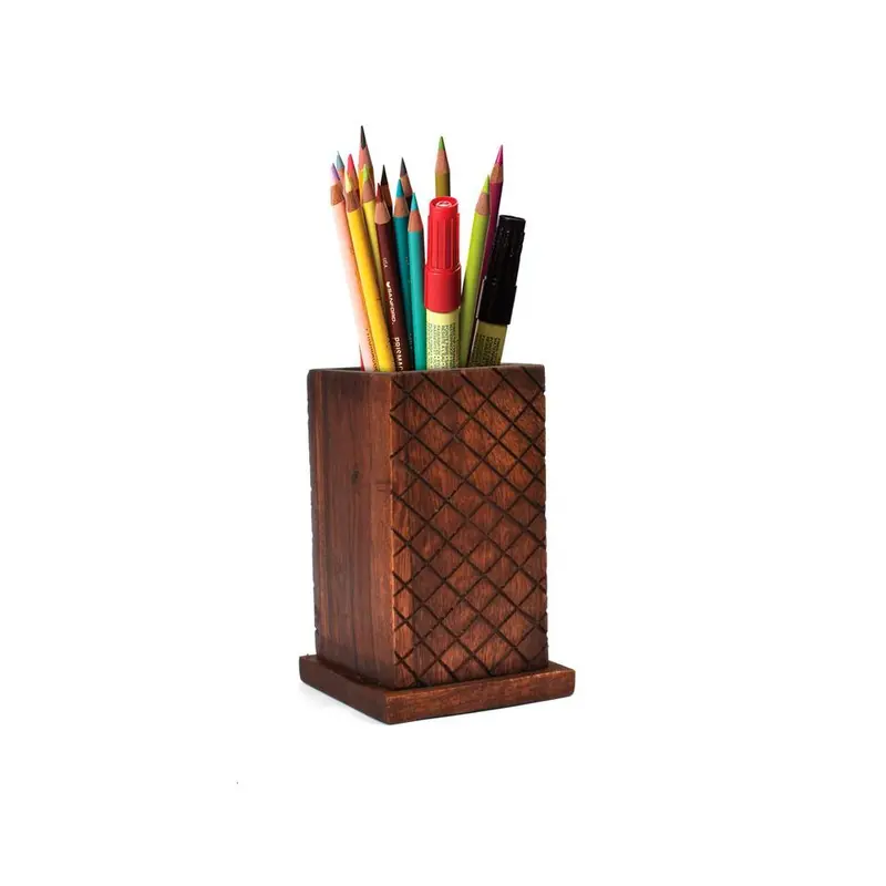 Stegé Crafted Wooden Multi-Functional Desk Caddy 1