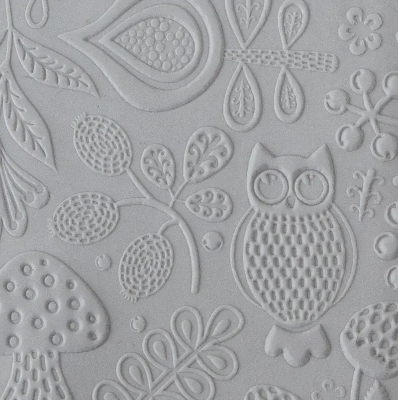Storybook Embossed Texture Tile For Narrative-Driven Craft Projects 1