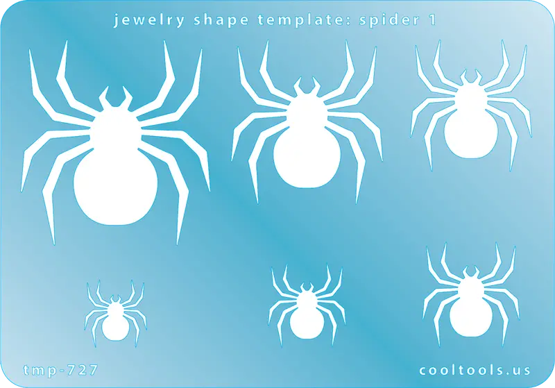 Stylized Spider Jewelry Template – Version 1 For Beginners 1
