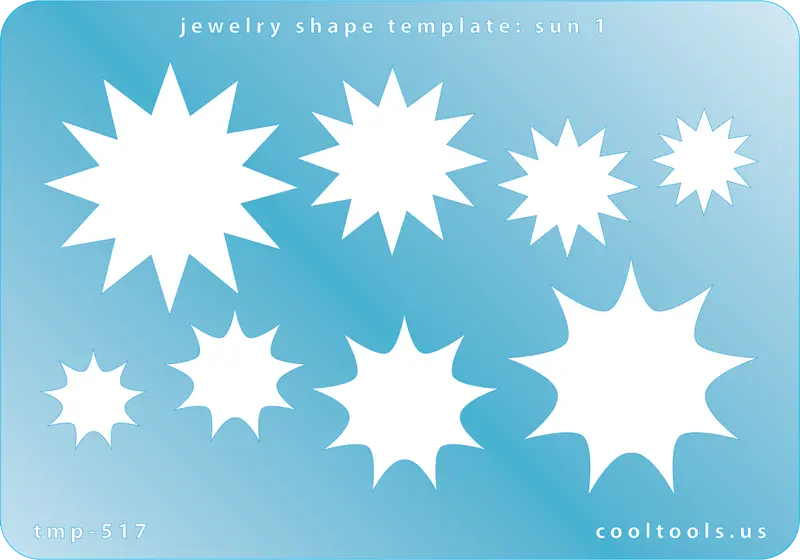 Sun-Inspired Jewelry Template – Design 1 1