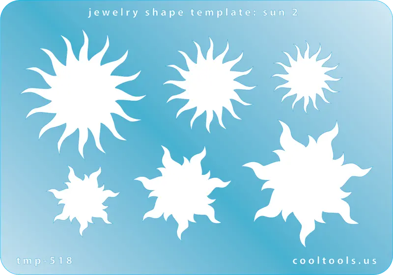 Sun-Inspired Jewelry Template – Design 2 1