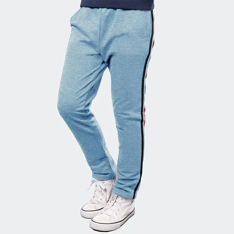 Suqian Boys' Striped Sweatpants For Comfortable Casual Wear 1