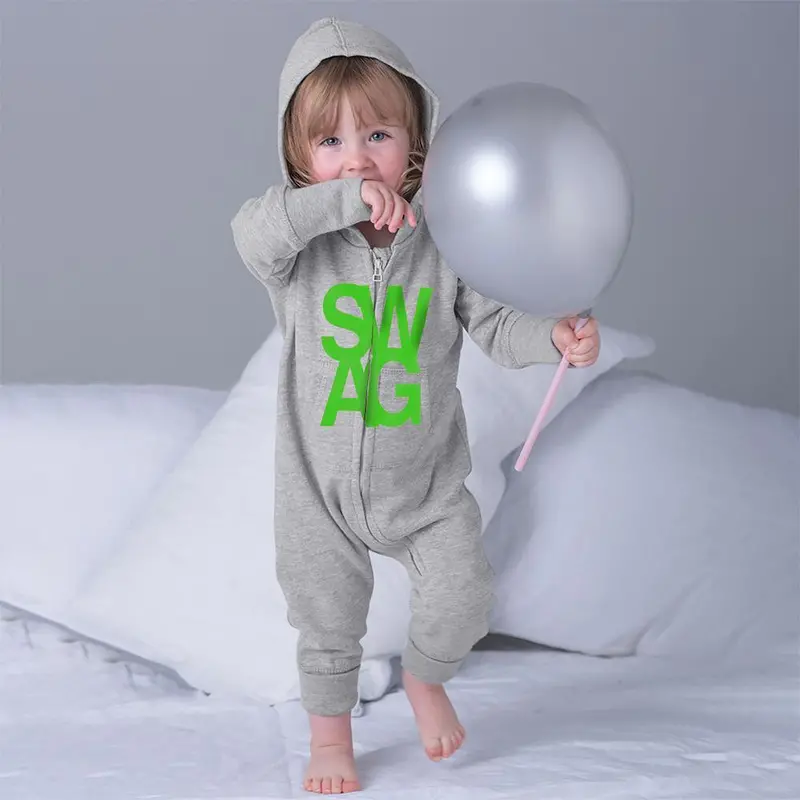 Swager Full-Body Fleece Romper For Infants 1