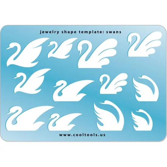 Swan-Shaped Jewelry Template 1