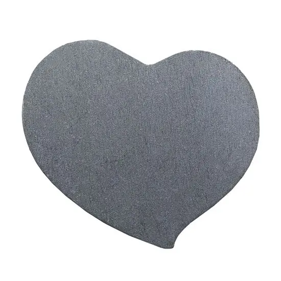 Swirly Heart Nickel Craft Shape – 3/4 Inch – Pack Of 4 1