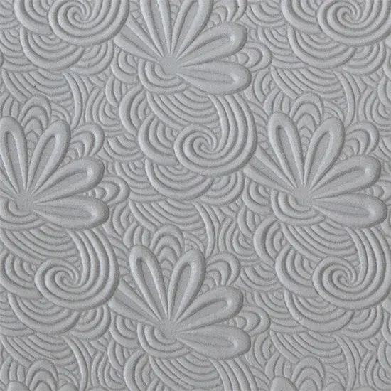 Tail Feather Texture Tile For Clay And Metalwork 1