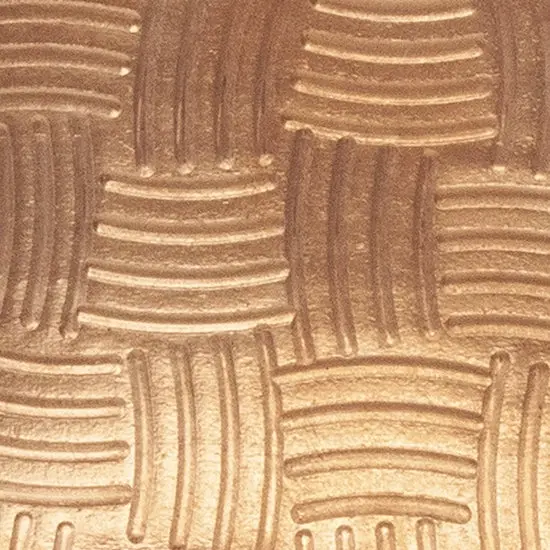 Textured Copper Sheet – Weave It Texture, 20-Gauge 1