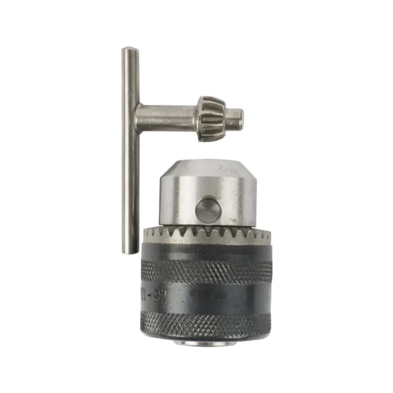 Tork Craft 10Mm Drill Chuck With Key – 3/8" × 24 Thread, Blister Pack 1