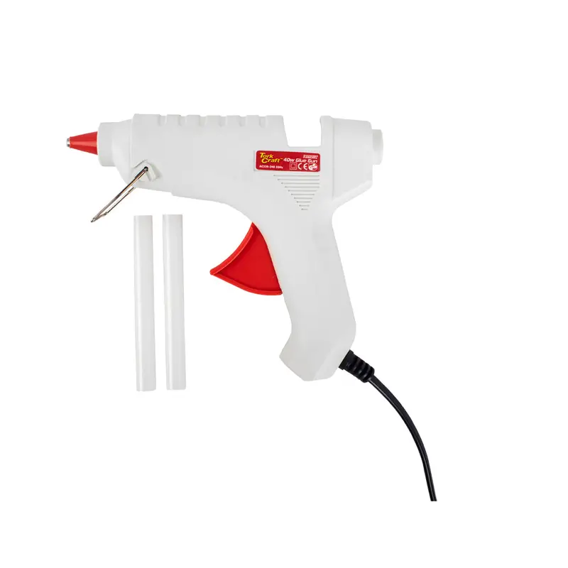 Tork Craft 80 W Heavy-Duty Glue Gun – 220 V, 11 Mm, 14–16 Gauge, Fast Heat-Up (5 Min) 1