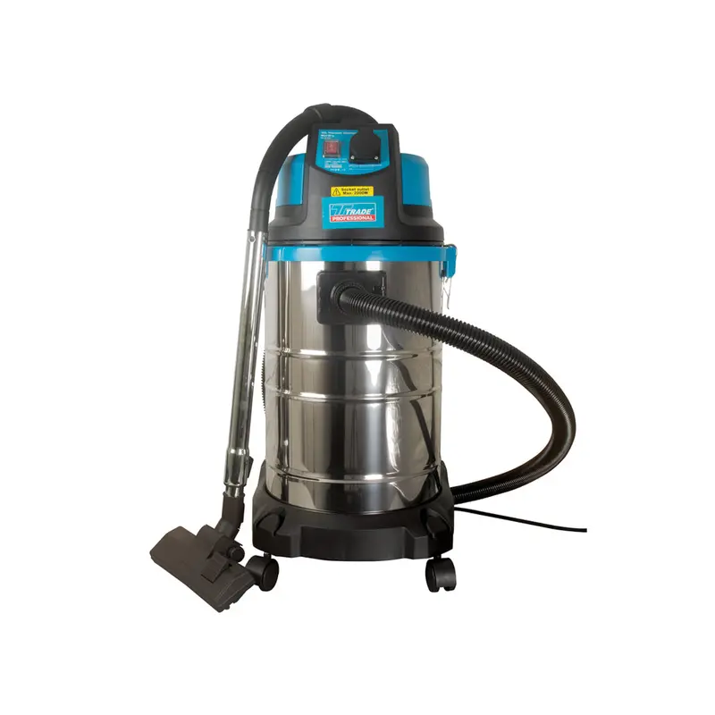 Trade Professional 30-Liter Wet/Dry Vacuum Cleaner – 2000W Heavy-Duty 1