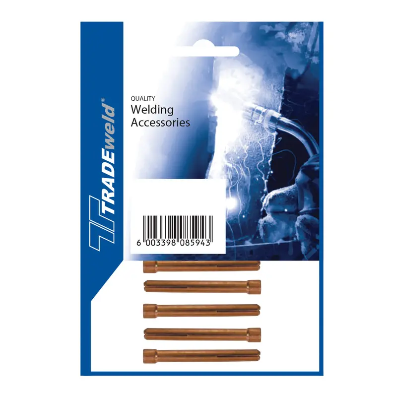 Tradeweld Tig Collet For 3.2Mm Electrodes, Pack Of 5 1