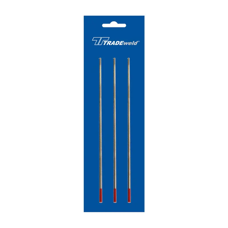 Tradeweld Tig Thoriated Electrode, 2.4Mm Diameter, Pack Of 3 1