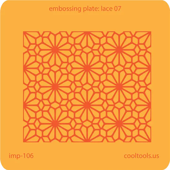 Traditional Lace Embossing Tool #07 1