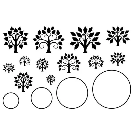 Tree Of Life Jewelry Stamp – Circular Motif 1