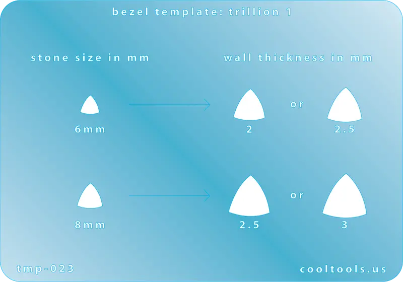Trillion Bezel Template – Version 1 (Base Fit) 1