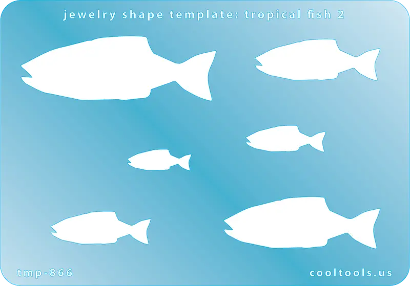 Tropical Fish Jewelry Template – Playful Marine Design 2 1