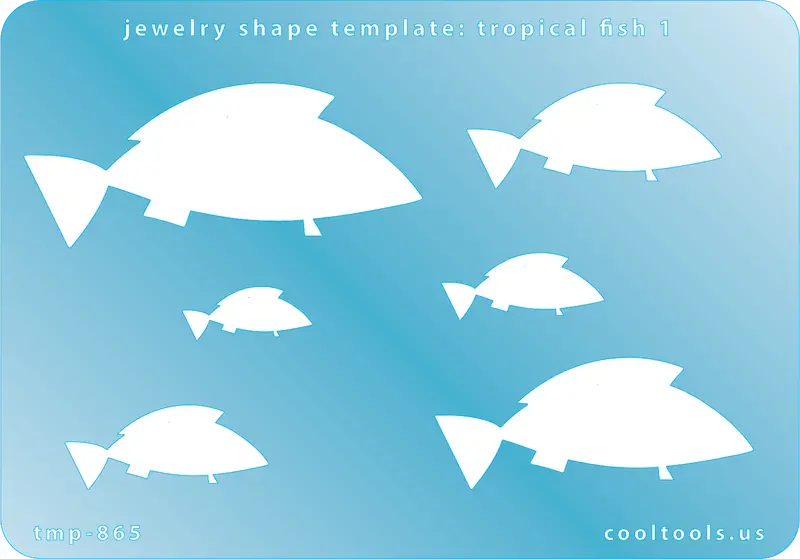 Tropical Fish Jewelry Template – Vibrant Marine Design 1 1