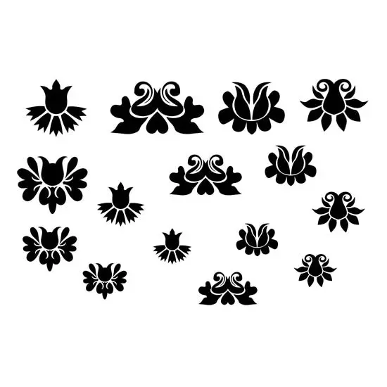 Tulips Jewelry Stamp Set – Design #3 1