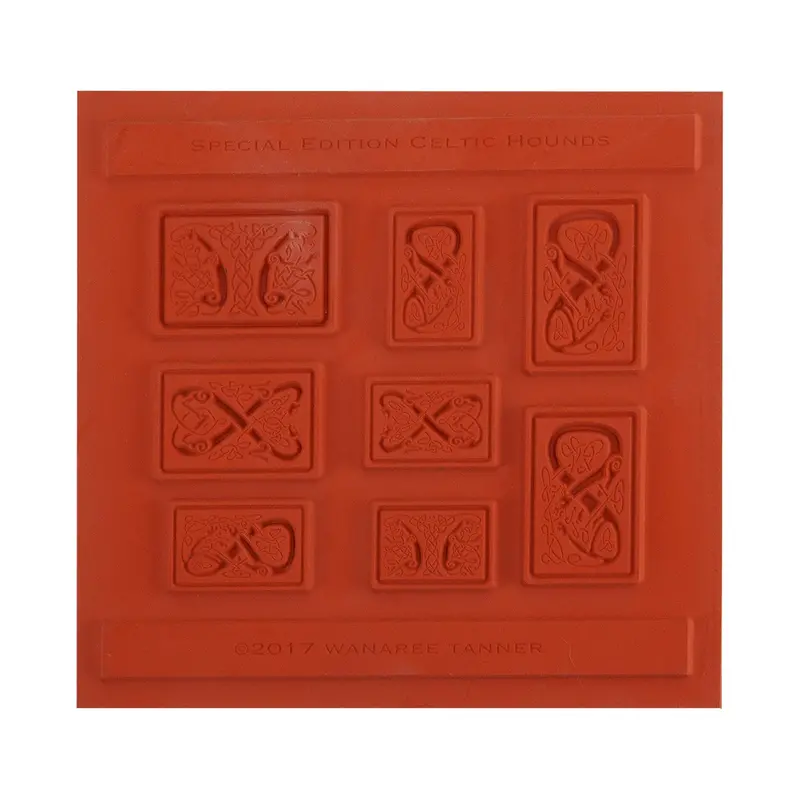 Wanaree Tanner Celtic Hounds Texture Plate – Exclusive Release 1