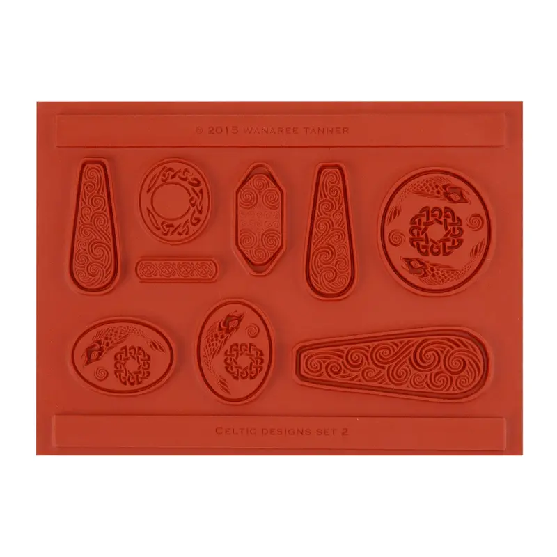 Wanaree Tanner Signature Texture Plate: Salmon Of Knowledge Motif 1