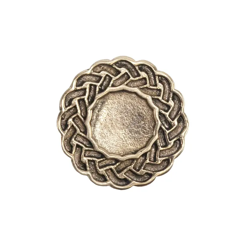 Wanaree Tanner Woven Circle Die Cut Head – Braided Texture Clay Cutting Insert 1