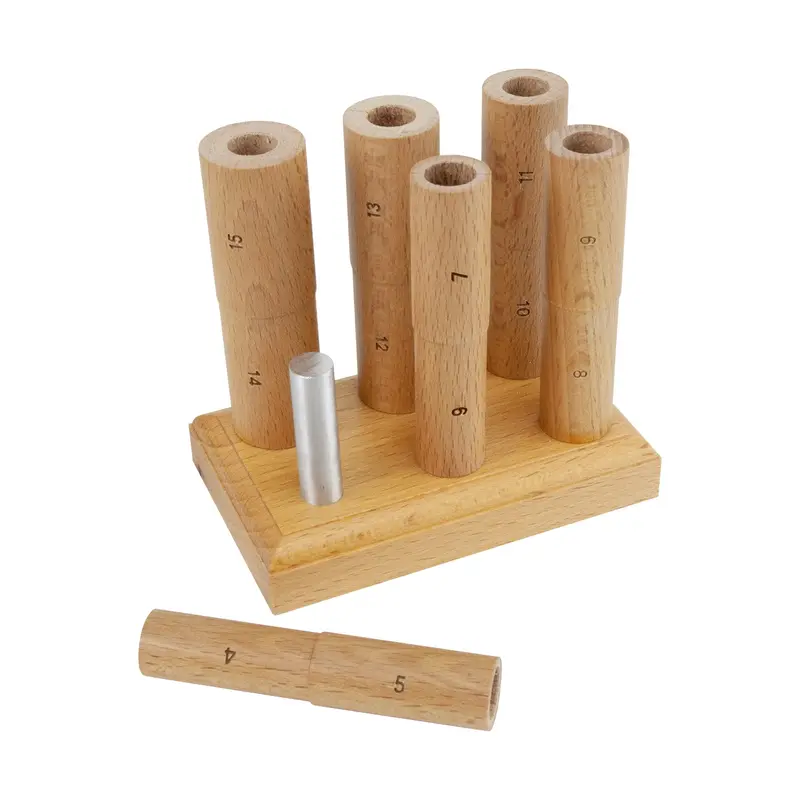 Whole-Size Wooden Ring Mandrel With Stand 1