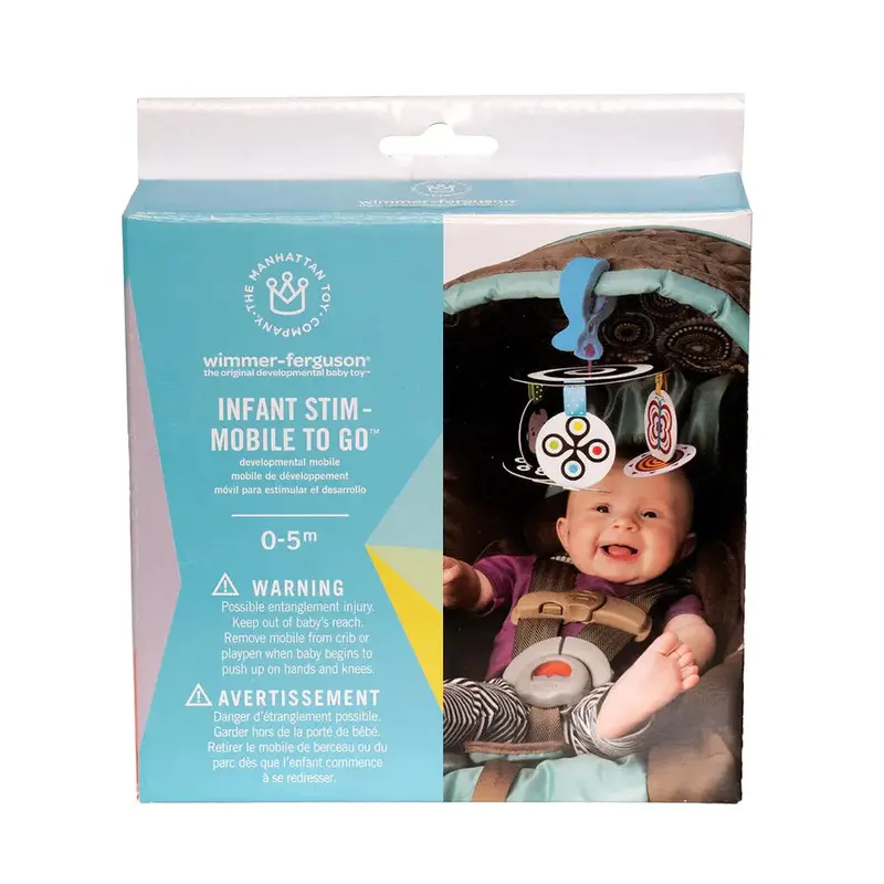 Wimmer-Ferguson Portable Infant Stim-Mobile – High-Contrast Visual Development Toy 1
