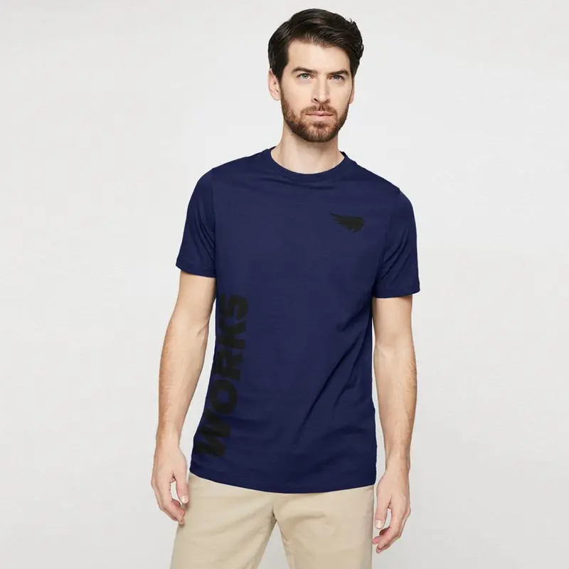 Wkrs Jaworzno Men’S Classic Crew Neck T-Shirt – Casual Cotton Tee 1