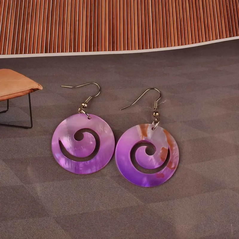 Women'S Hollow-Out Circular Fashion Earrings 1