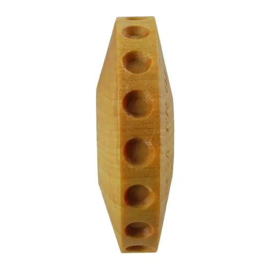 Wooden Finger Texture Roller – 8Mm Polka Dot Embossing 1