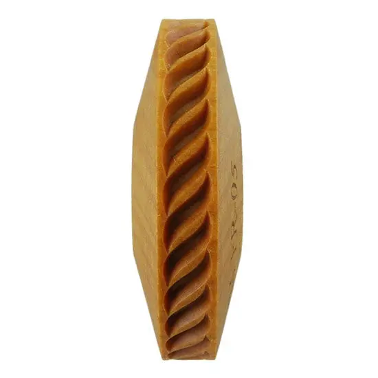 Wooden Finger Texture Roller – 8Mm Rope-Like Roller Pattern 1