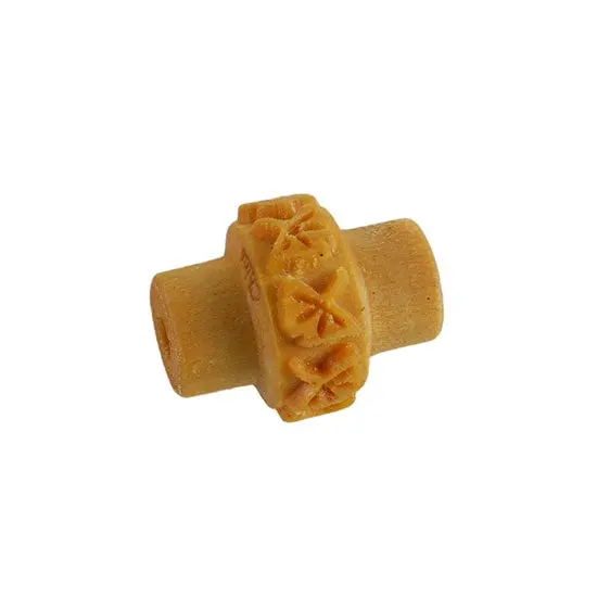 Wooden Mini Texture Roller – 5Mm Ginkgo Leaf Impression 1