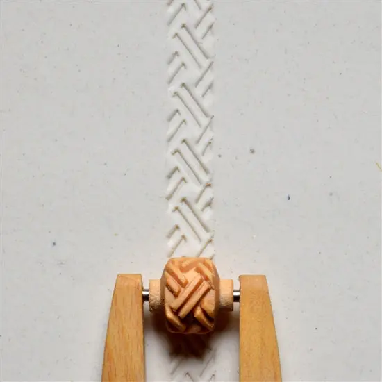 Wooden Texture Roller – Basketweave Pattern #1, 10Mm 1